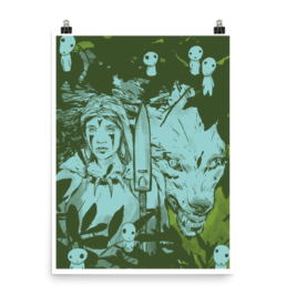 “Protect Our Forests” (green variant) - 18x24in print