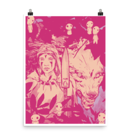 “Protect Our Forests” (pink variant) - 18x24in print