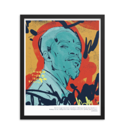 "3 Stacks" - 16x20in framed print